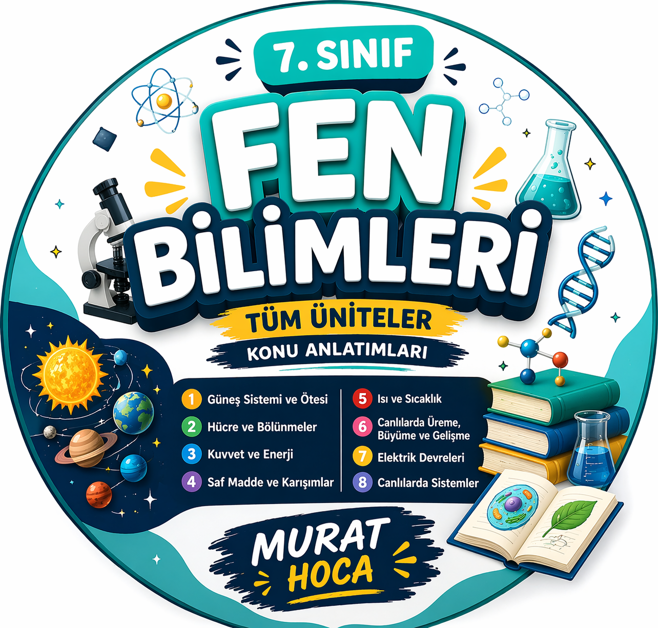 7. SINIF FEN BİLİMLERİ TÜM KONULAR