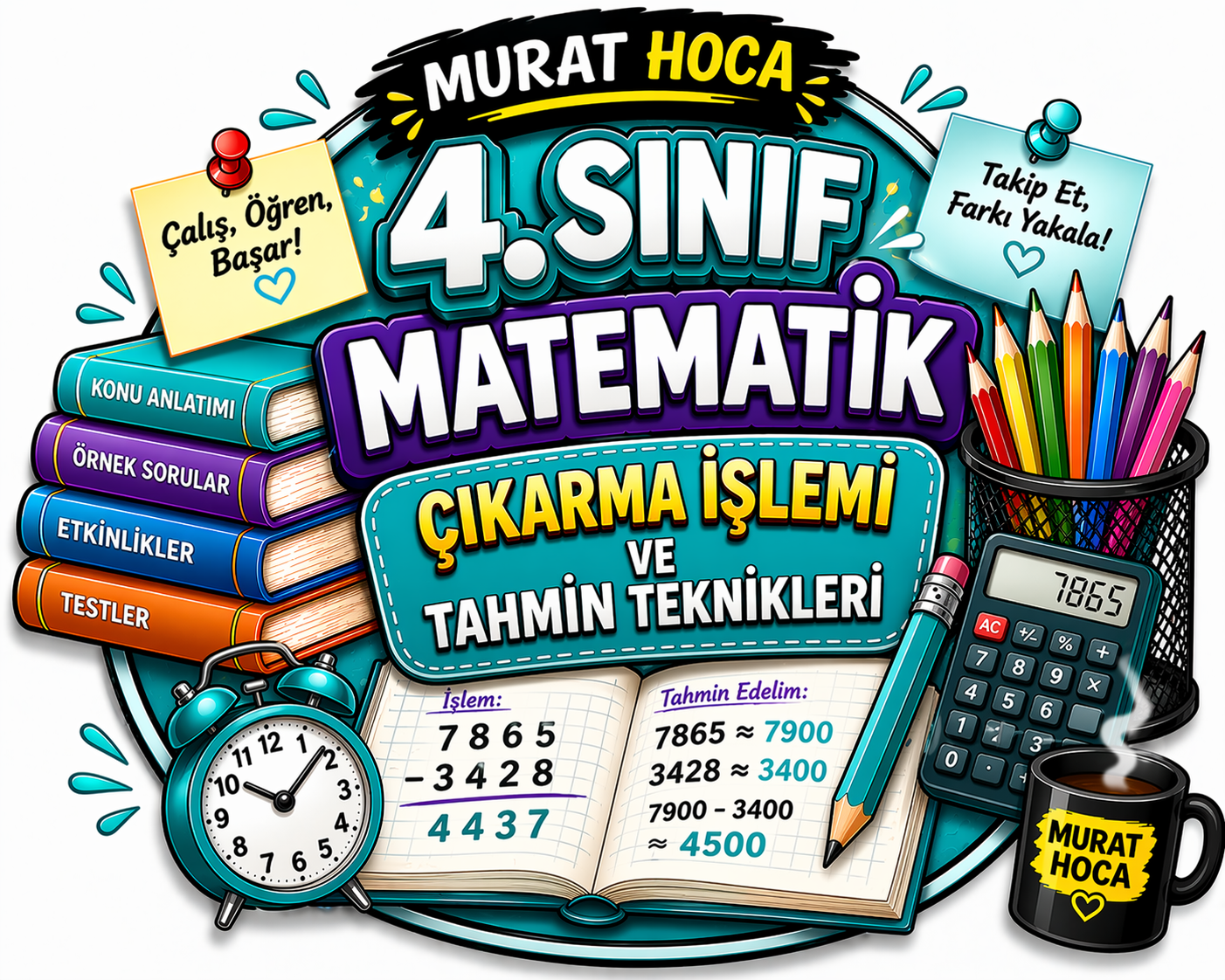 4. Sınıf Matematik: Çıkarma İşlemi ve Tahmin Teknikler
