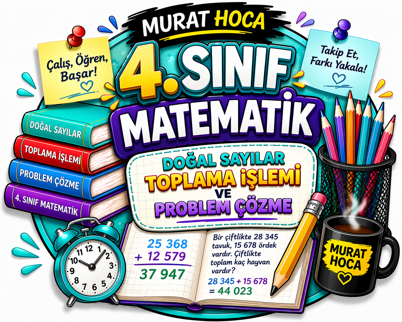 4. Sınıf Matematik: Toplama İşlemi ve Problem Çözme