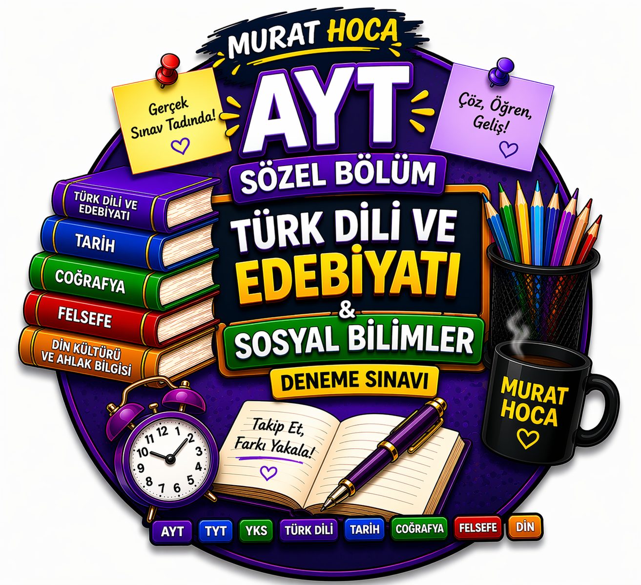 AYT Ders Notlar Denemeler ve Çözümleri